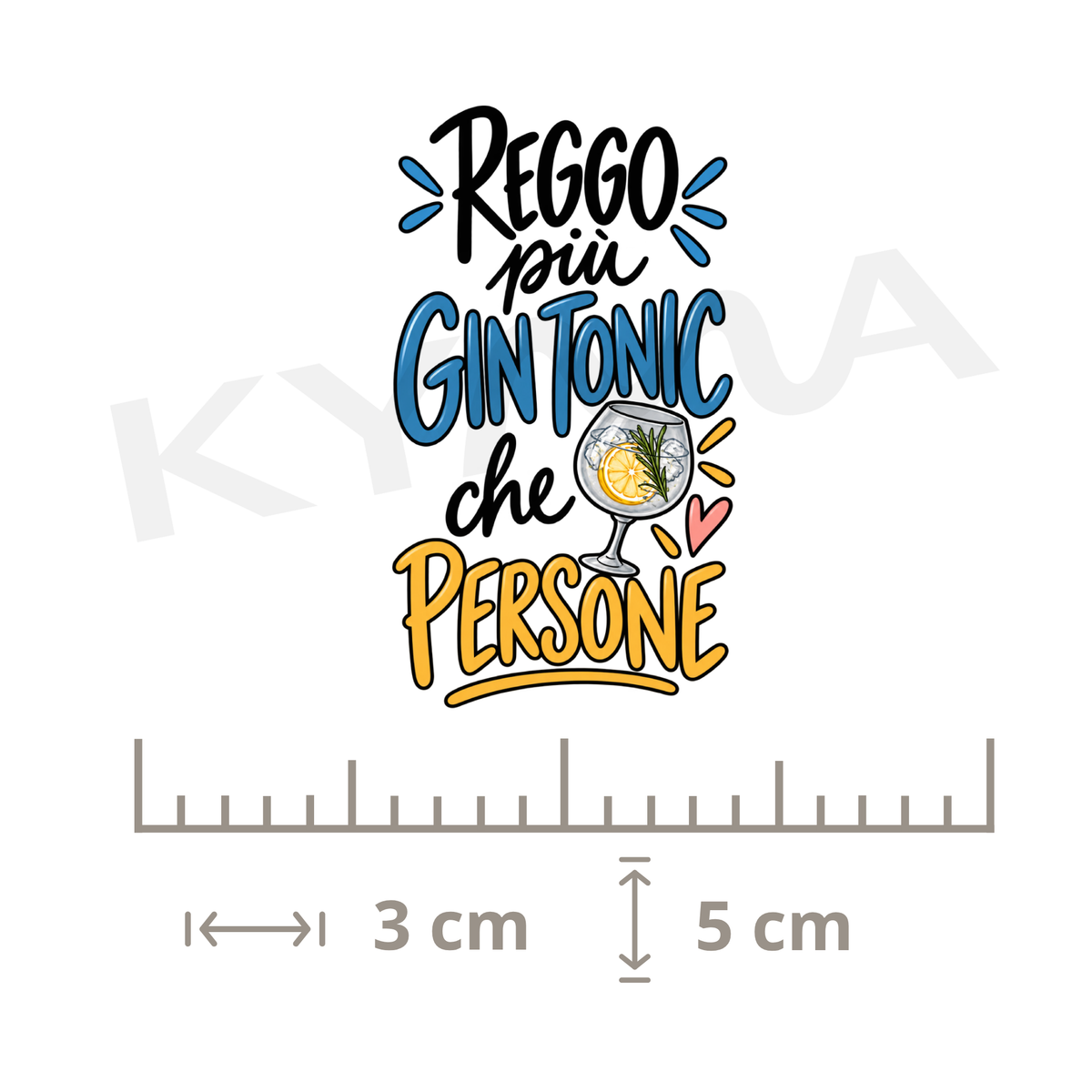 Reggo Più Gin Tonic DTF
