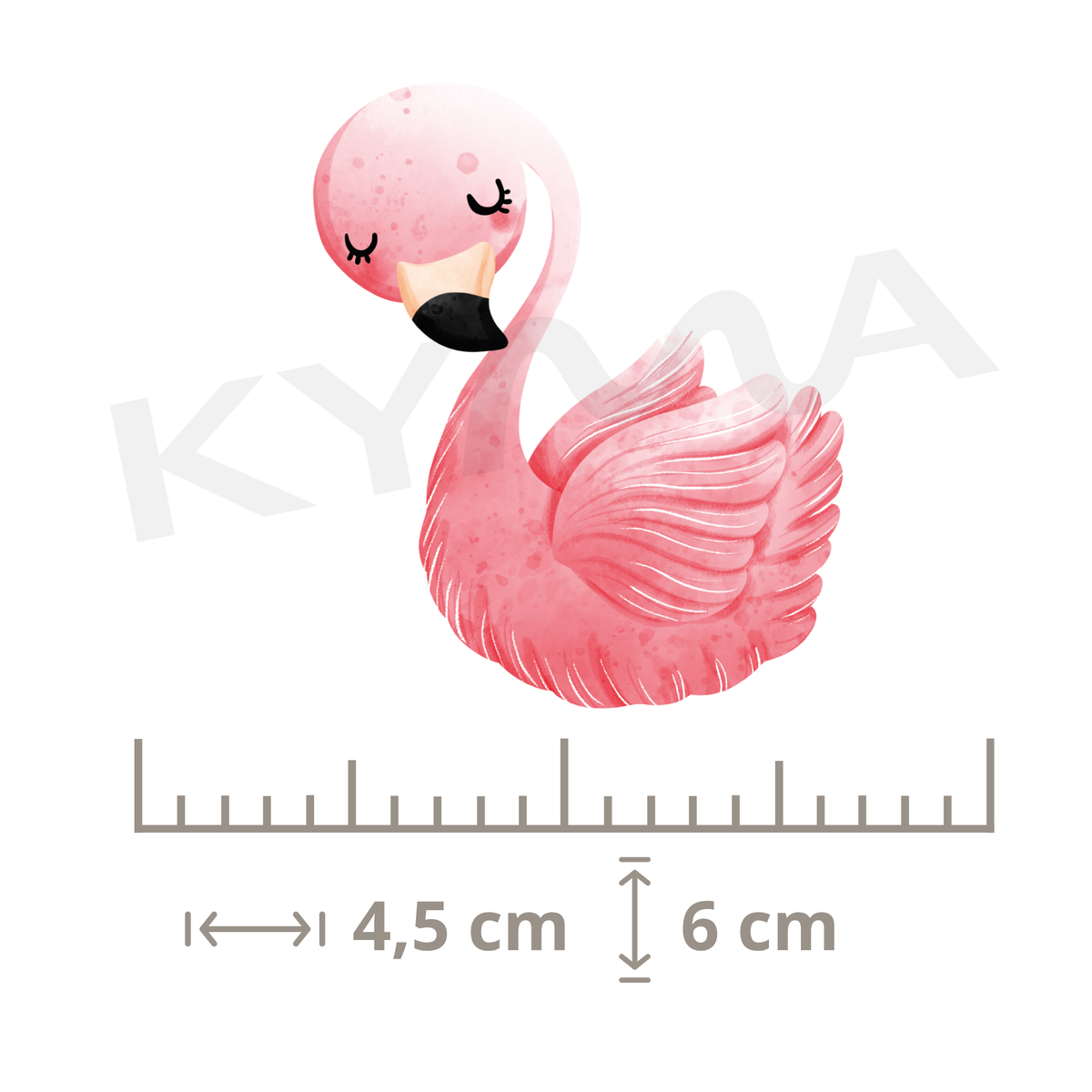 Flamenco Rosa DTF