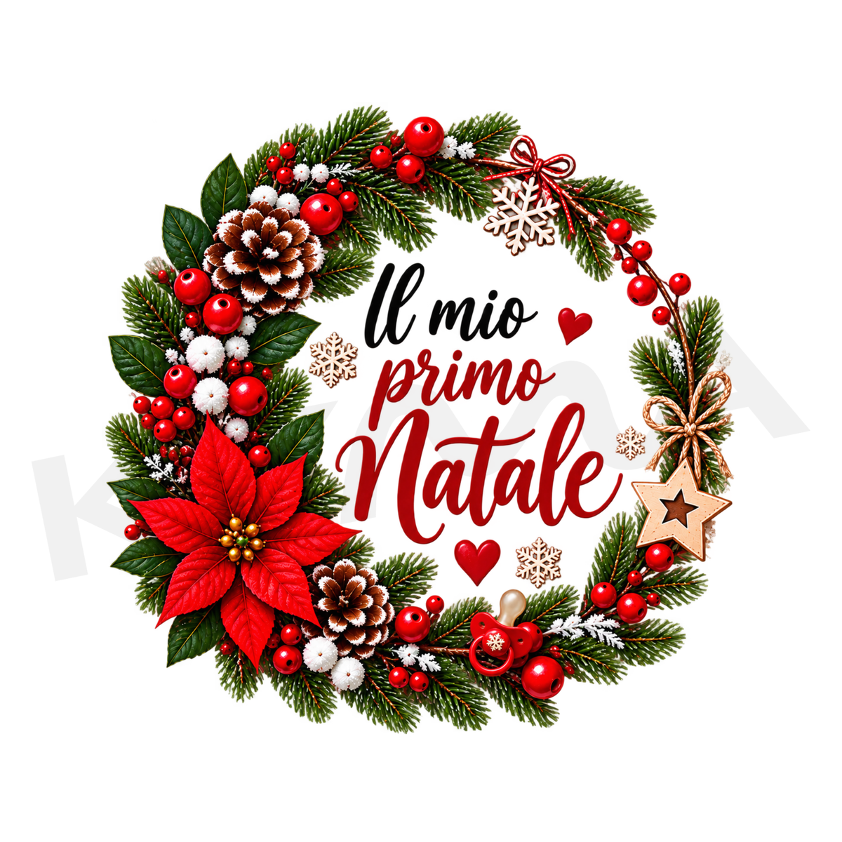 Diseños Navideños DTF · 6 cm
