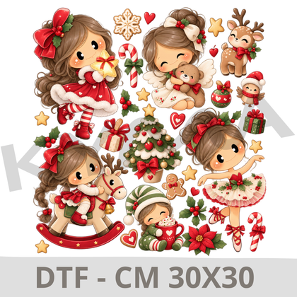 Dulce Navidad – DTF 30x30 cm