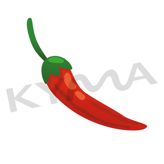 Trasferimento DTF Peperoncino Rosso