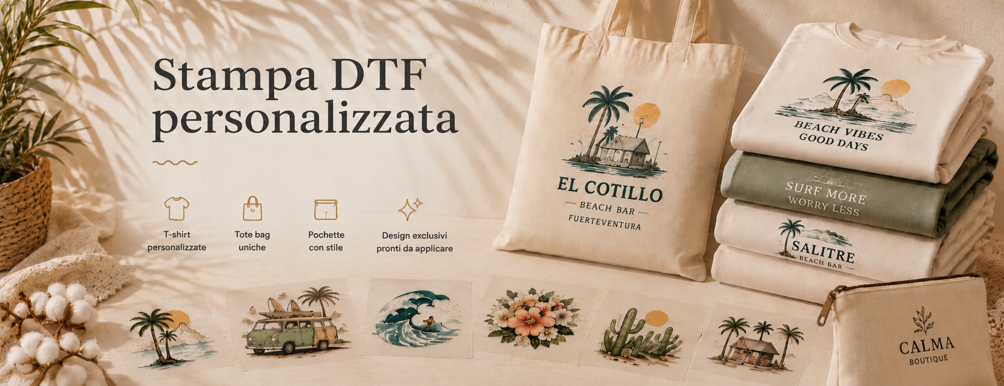 Stampa DTF personalizzata