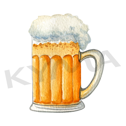 Jarra Cerveza Transfer DTF