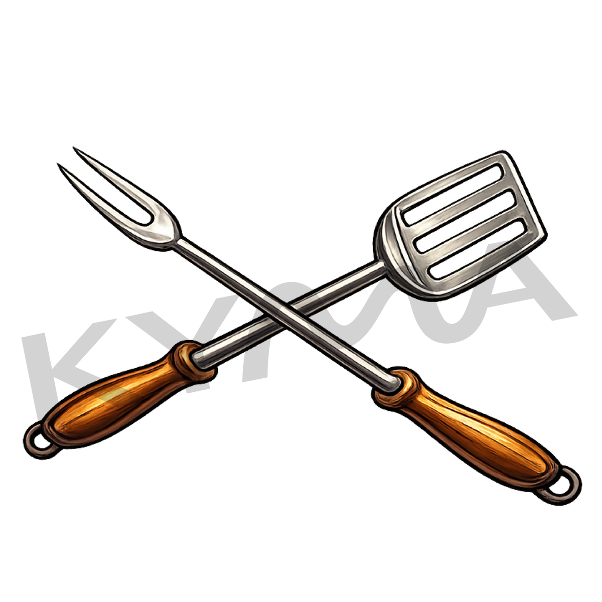 Utensilios BBQ Transfer DTF