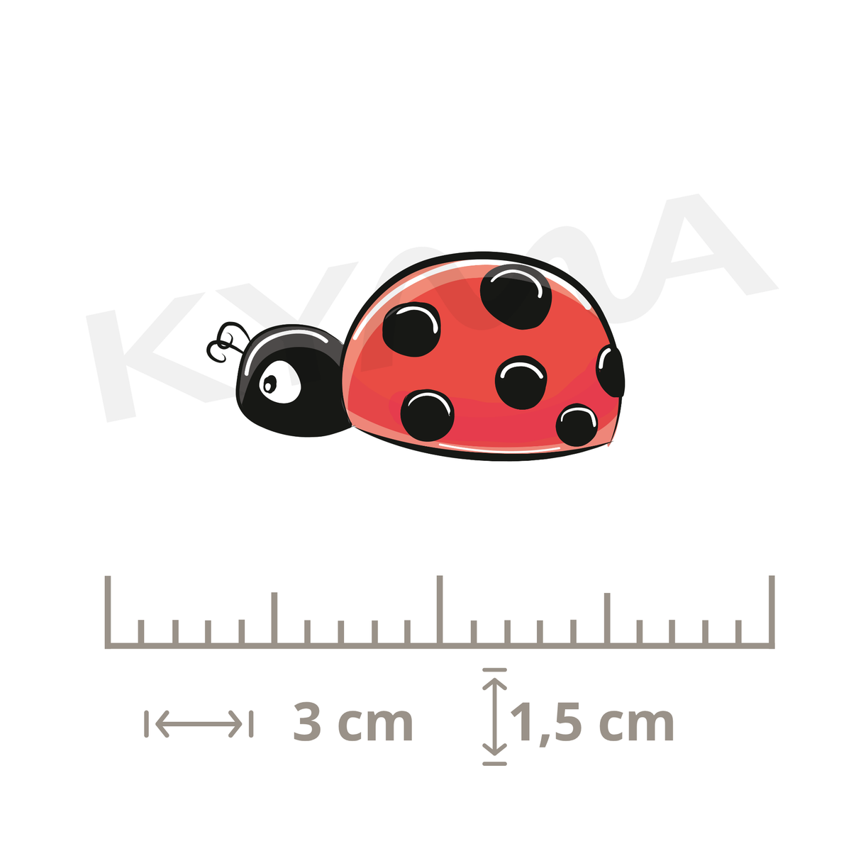 Mariquita Roja DTF