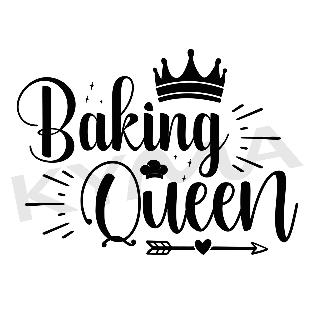 Baking Queen DTF