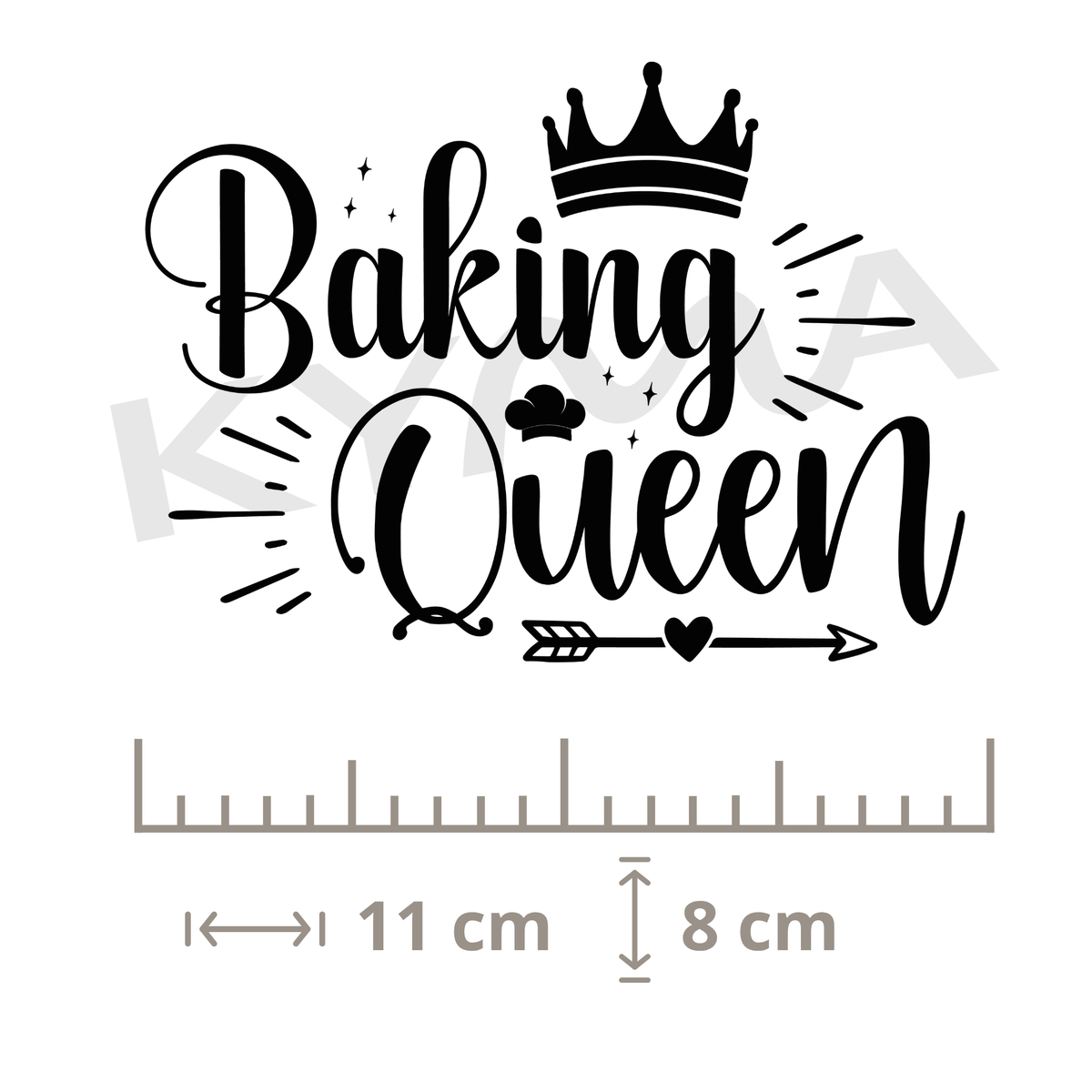 Baking Queen DTF