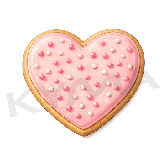 Galleta Corazón DTF
