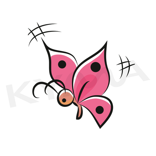 Mariposa Rosa DTF
