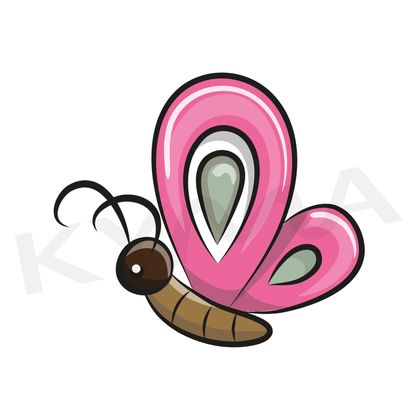 Mariposa Rosa DTF