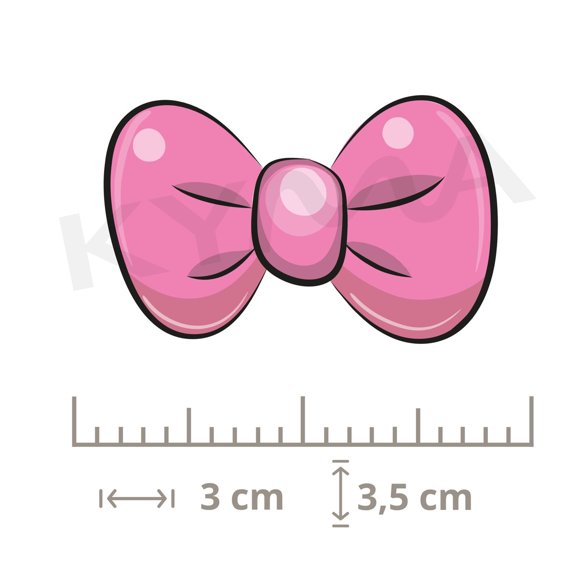 Lazo Rosa DTF