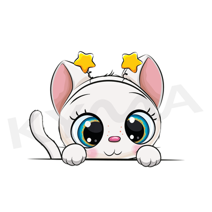 Gatita Estrella DTF