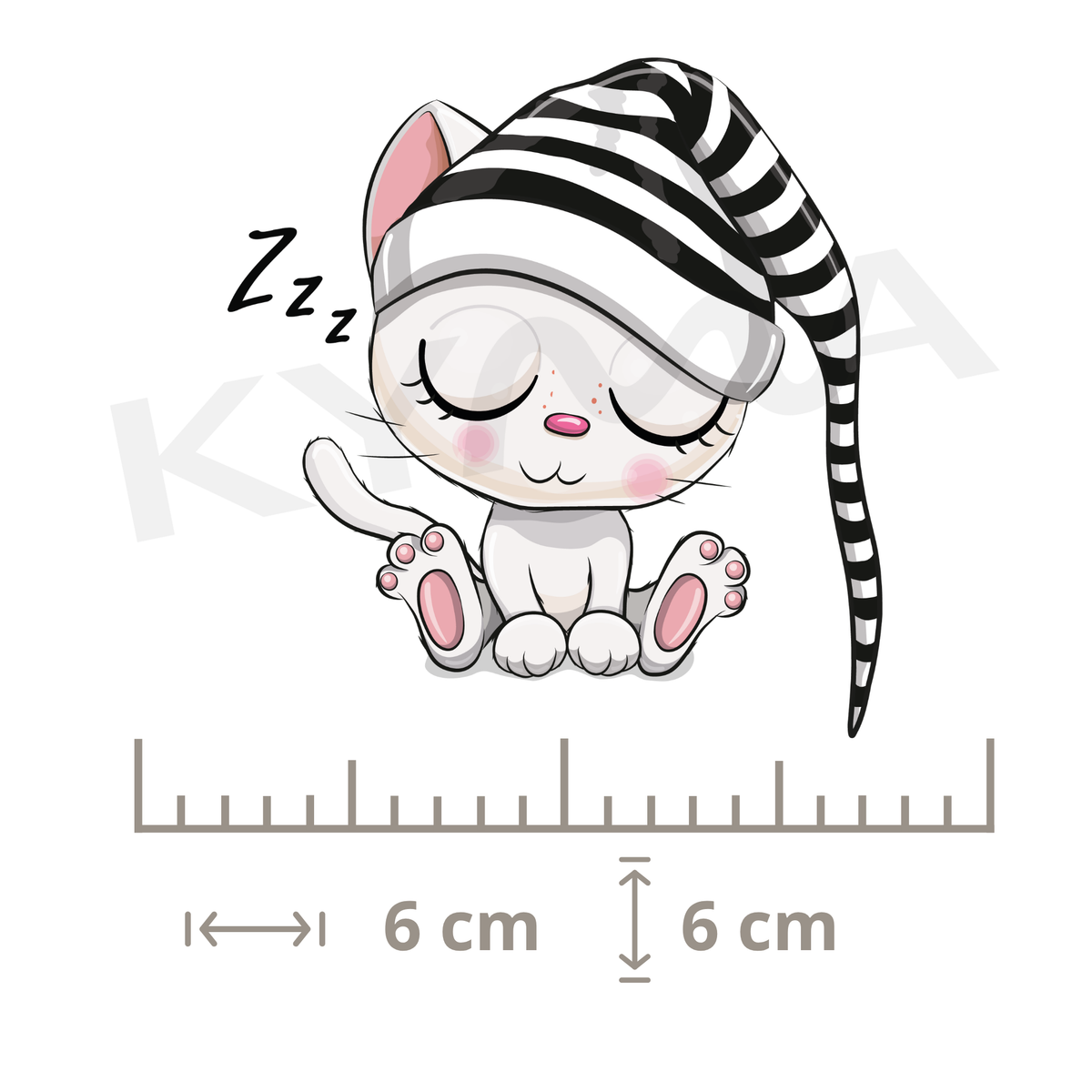 Gatita Dormida DTF