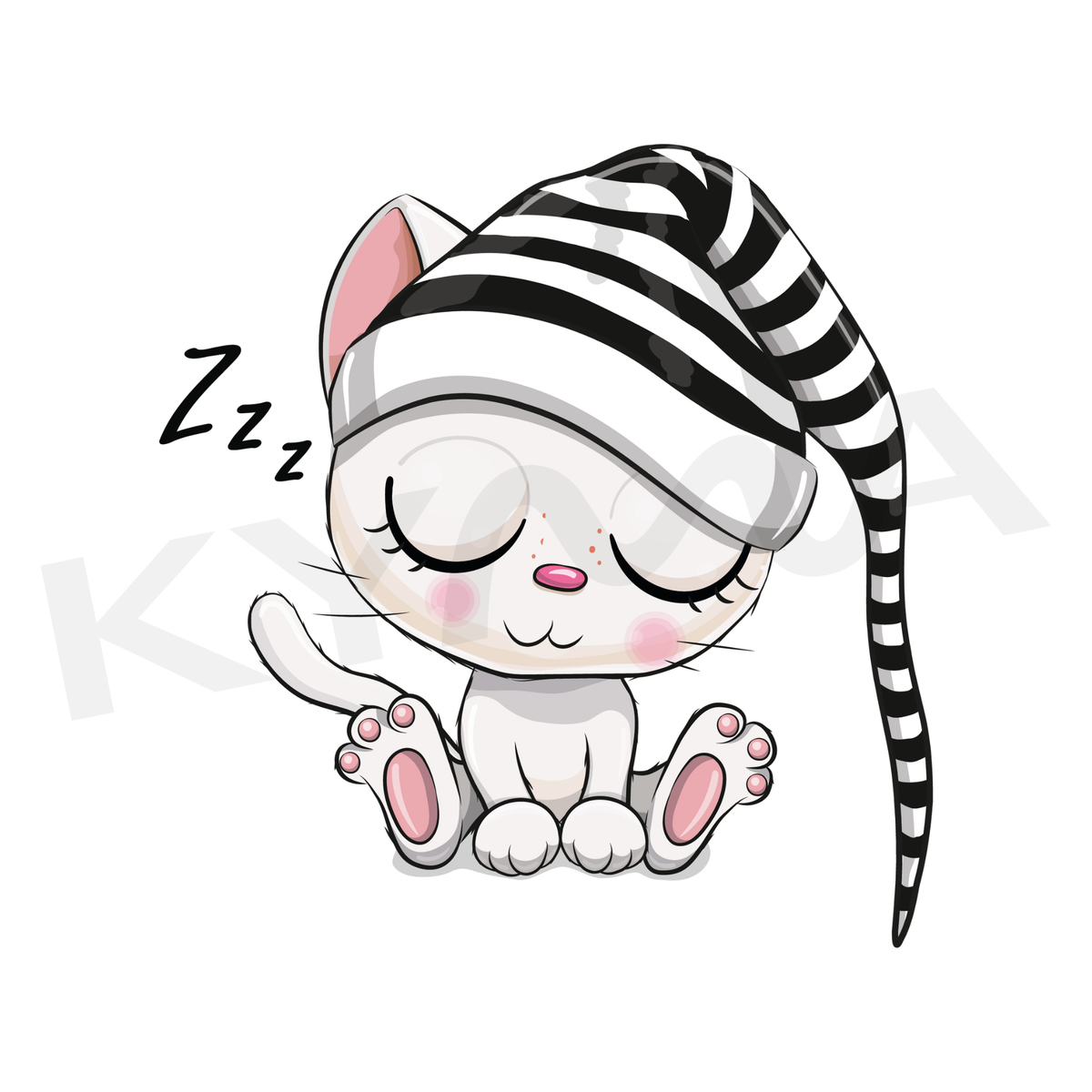 Gatita Dormida DTF