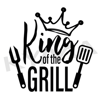 King of the Grill Transfer DTF