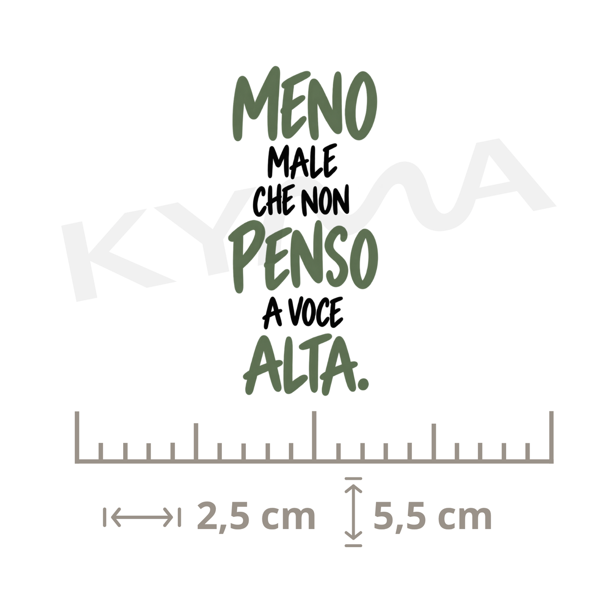 Meno Male DTF