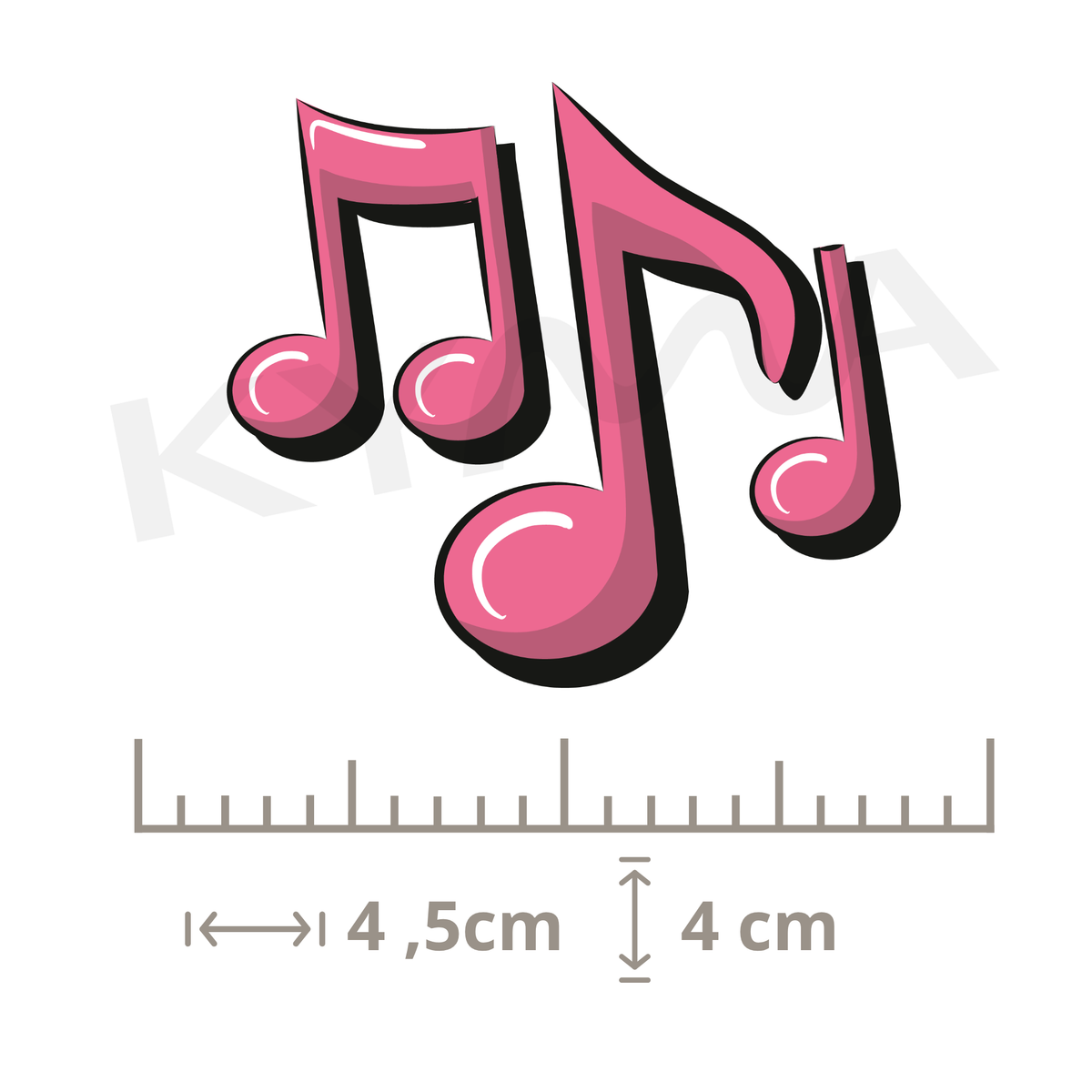 Notas Musicales DTF