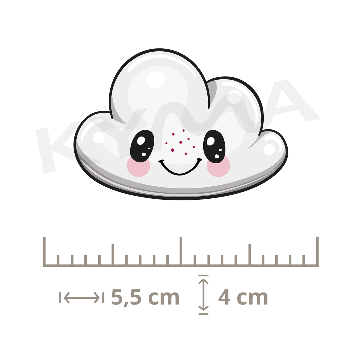 Nube Sonriente DTF