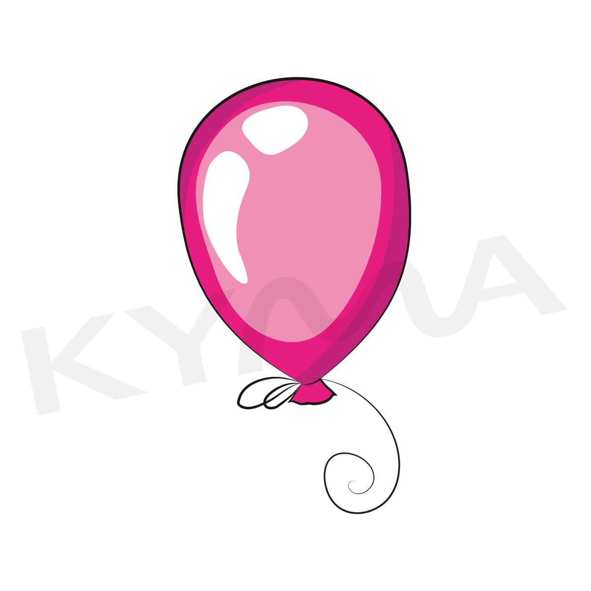 Globo Rosa DTF