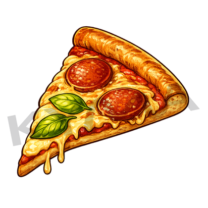 Pizza Transfer DTF