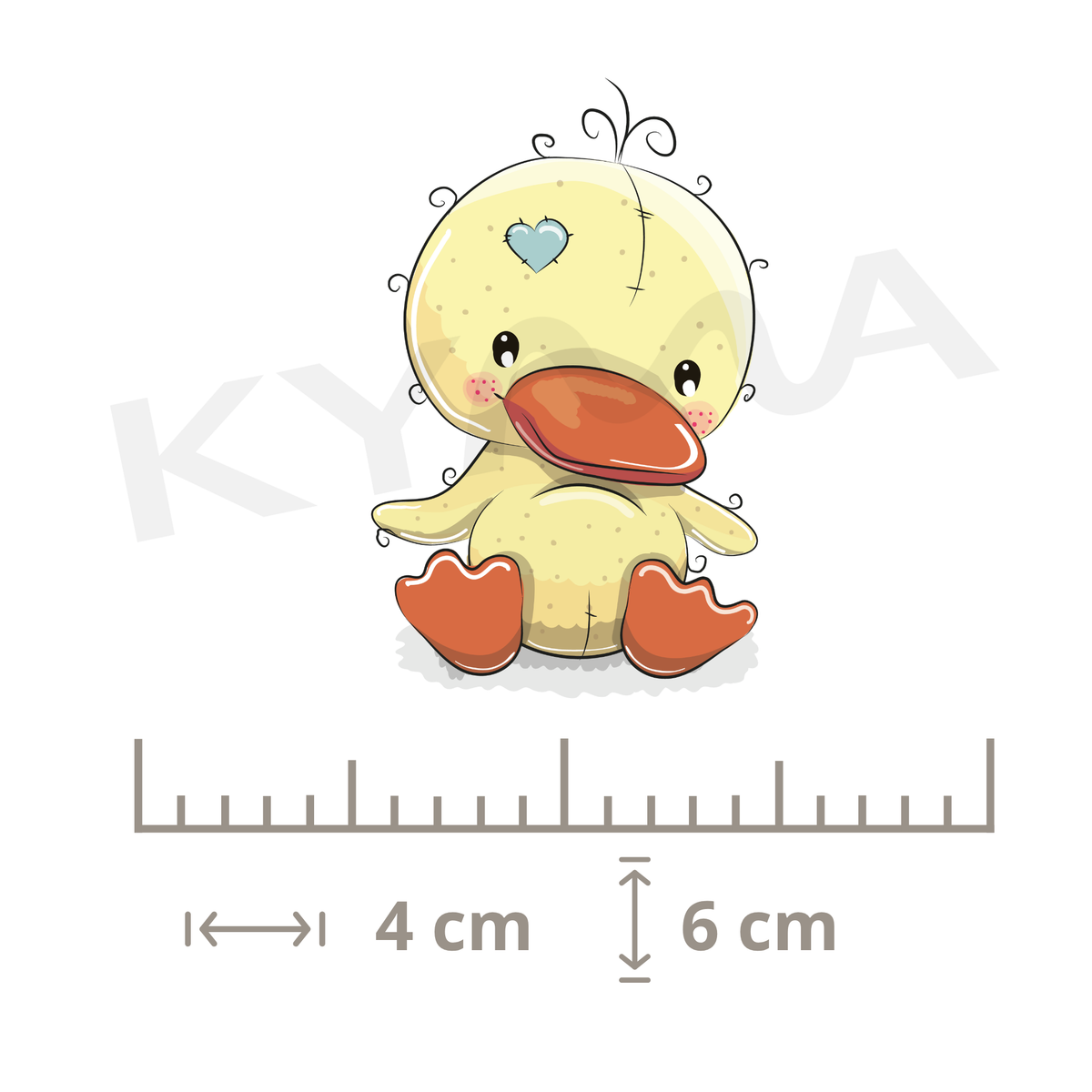 Patito Amarillo DTF