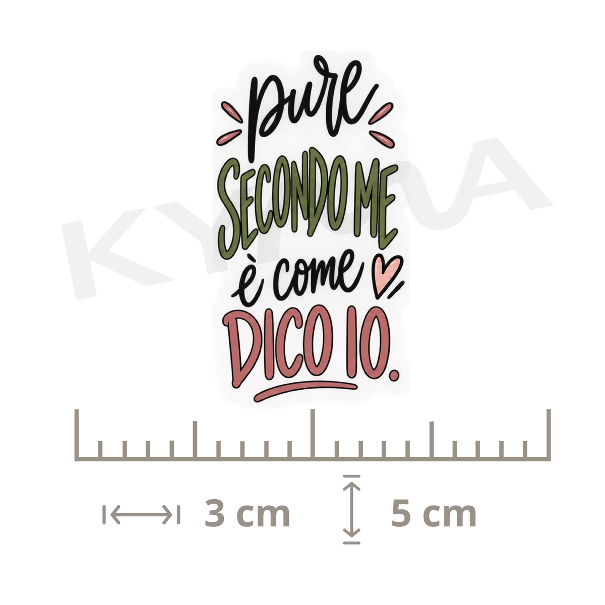 Pure Secondo Me DTF