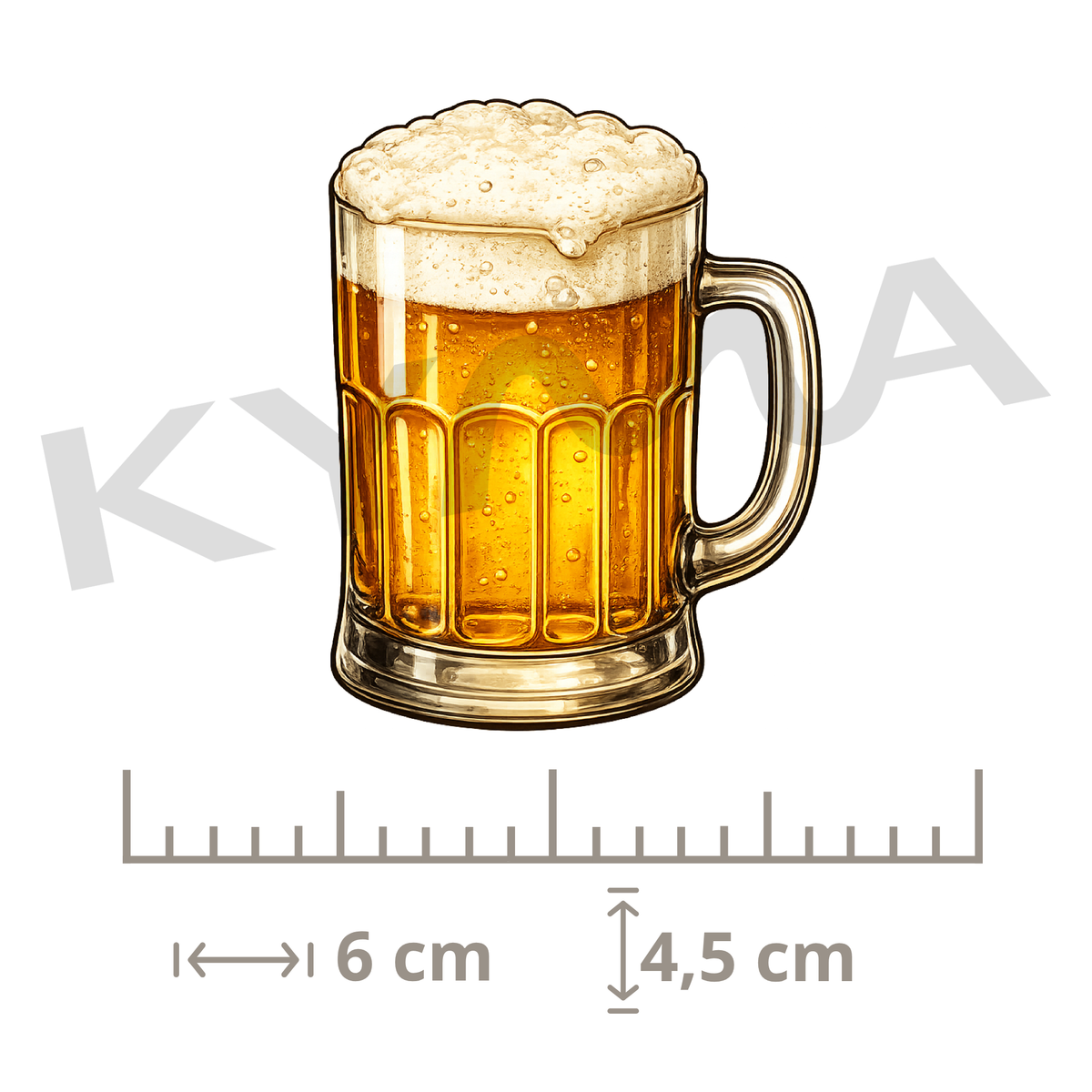Cerveza Transfer DTF